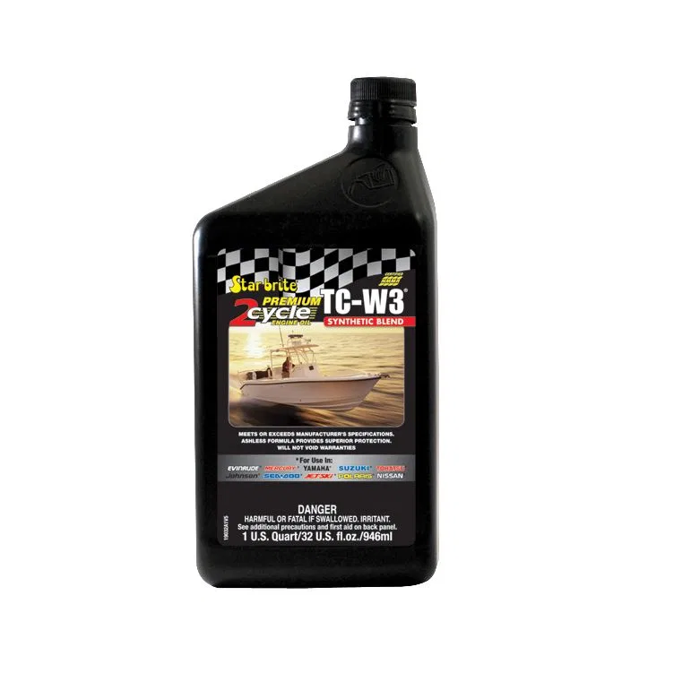 19000 – STAR BRITE Oil, Used For 2-Stroke Engines Synthetic 1 Gallon Jug Single With US Label